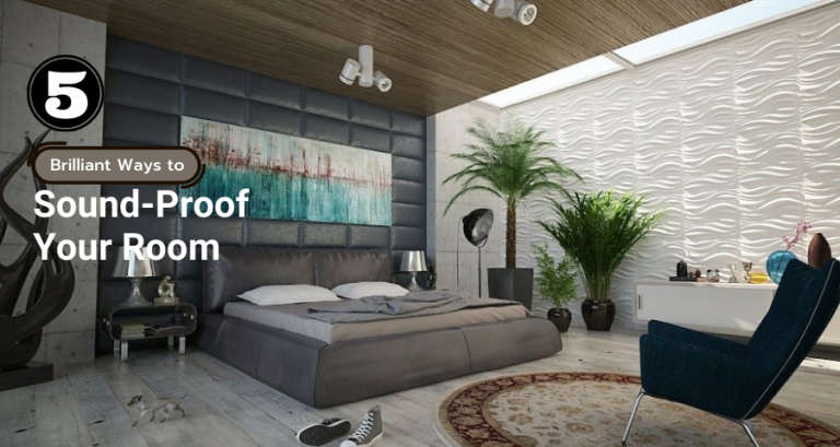5 Brilliant Ways to Sound-Proof Your Room