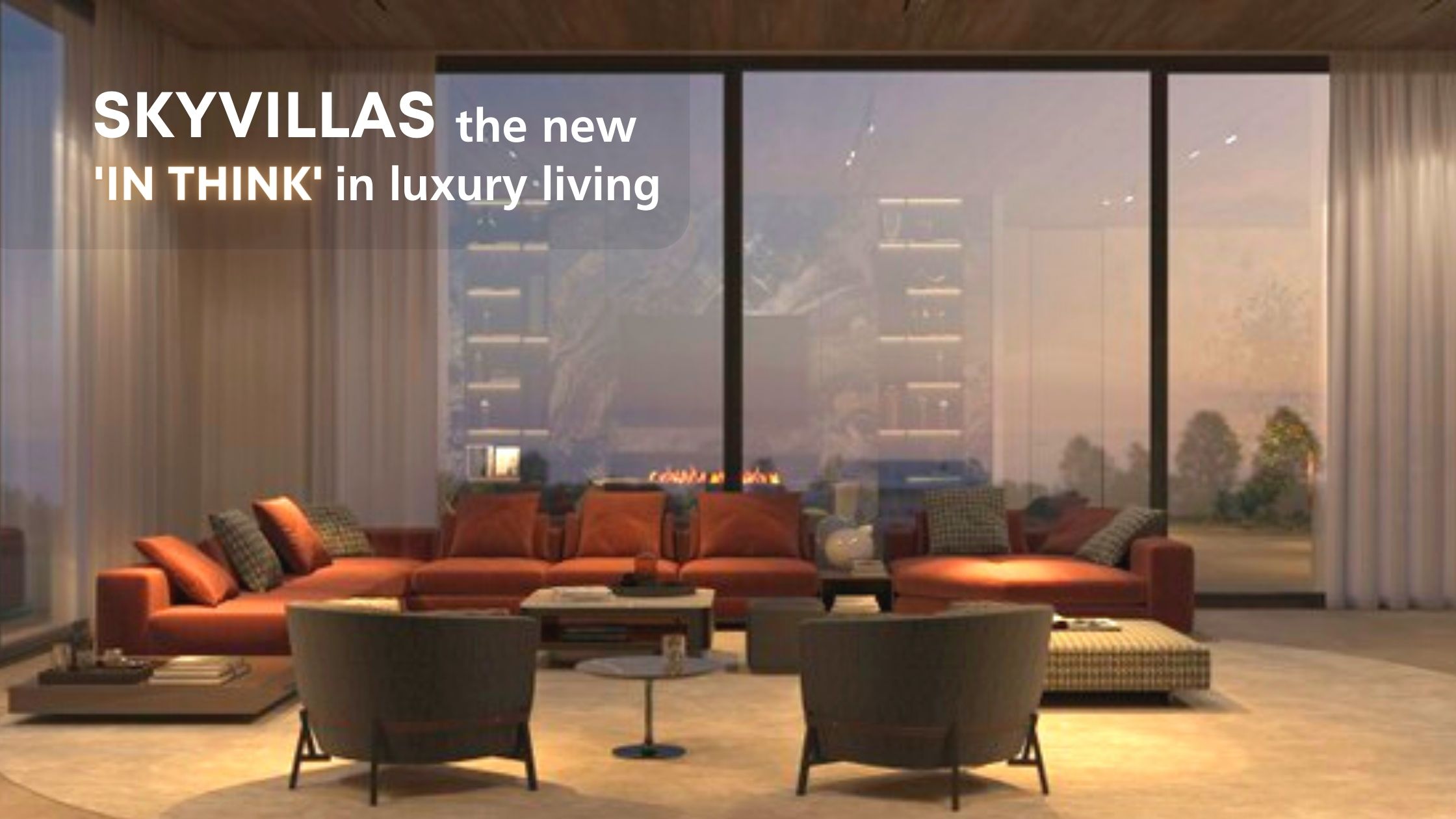 Sky villas – the New ‘in thing’ in luxury living