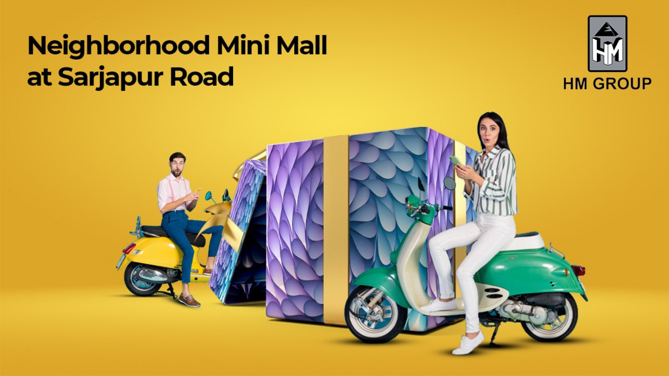 Advantage of a mini neighborhood format mall on Sarjapur Road