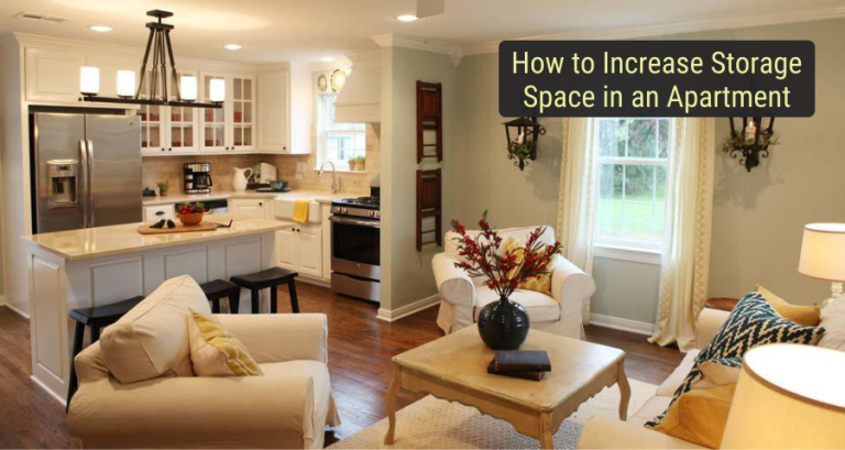How to Increase Storage Space in an Apartment!