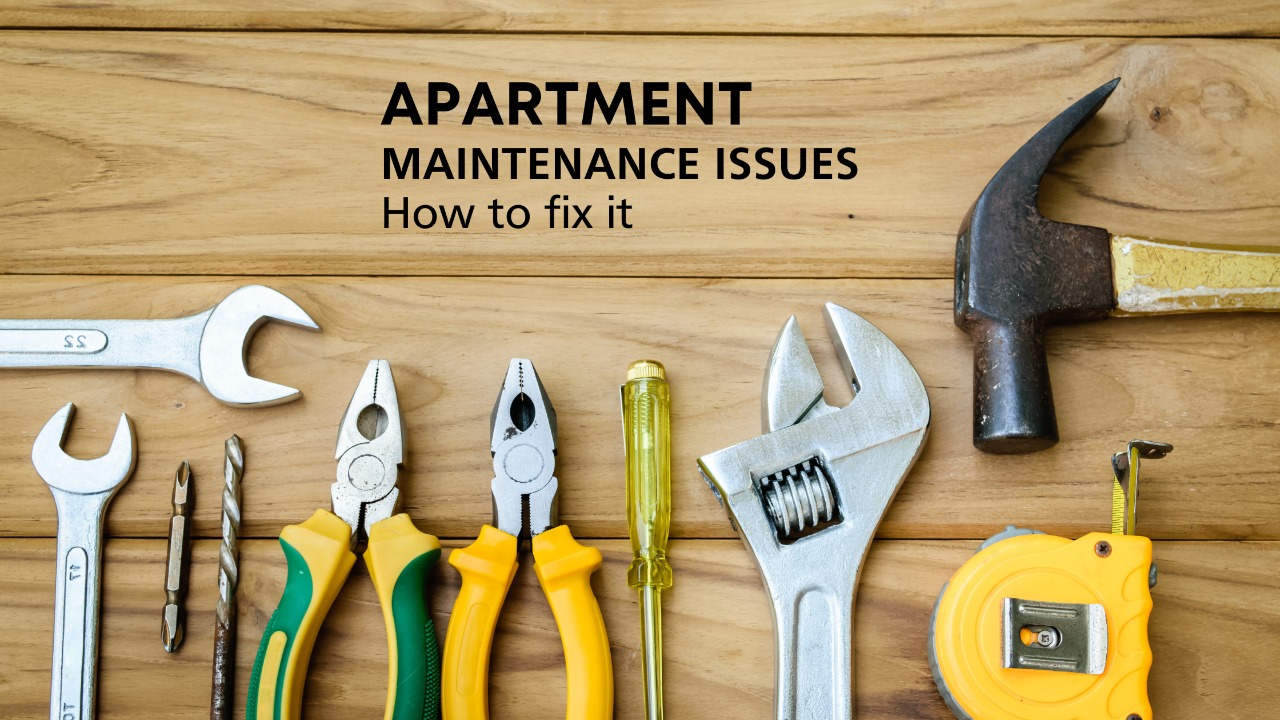 How to fix maintenance issues in your home