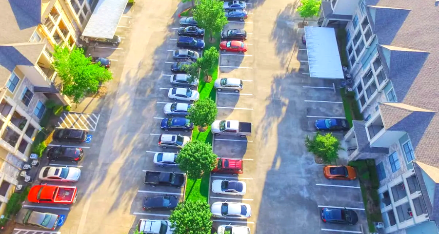How to select a car park in your apartment complex